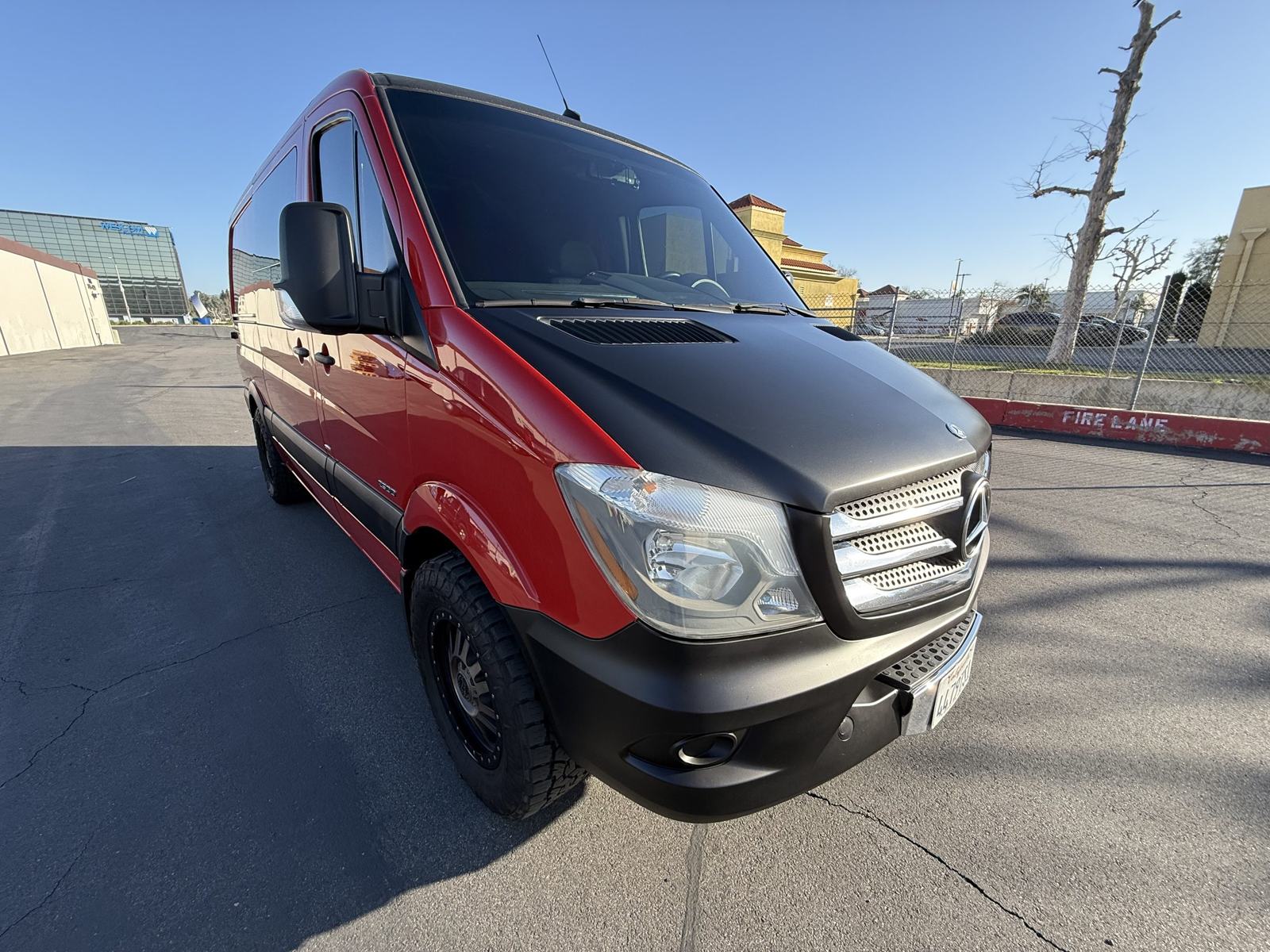 Mercedes Sprinter — Headlight Restore & Trim Repaint — ShowCarPerfection